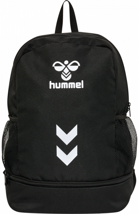Hummel - Essential Back Pack With Shoe Compartment - Noir