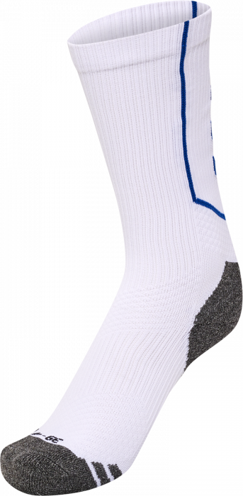 Hummel - Pro Training Socks Low - Weiß & true blue