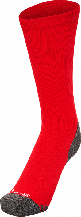 Hummel - Pro Training Socks High - True Red & blanco