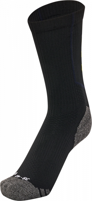 Hummel - Pro Training Socks Low - Nero & blazing yellow